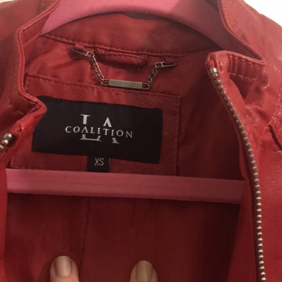 Vegan Leather Jacket size small - Picture 3 of 5